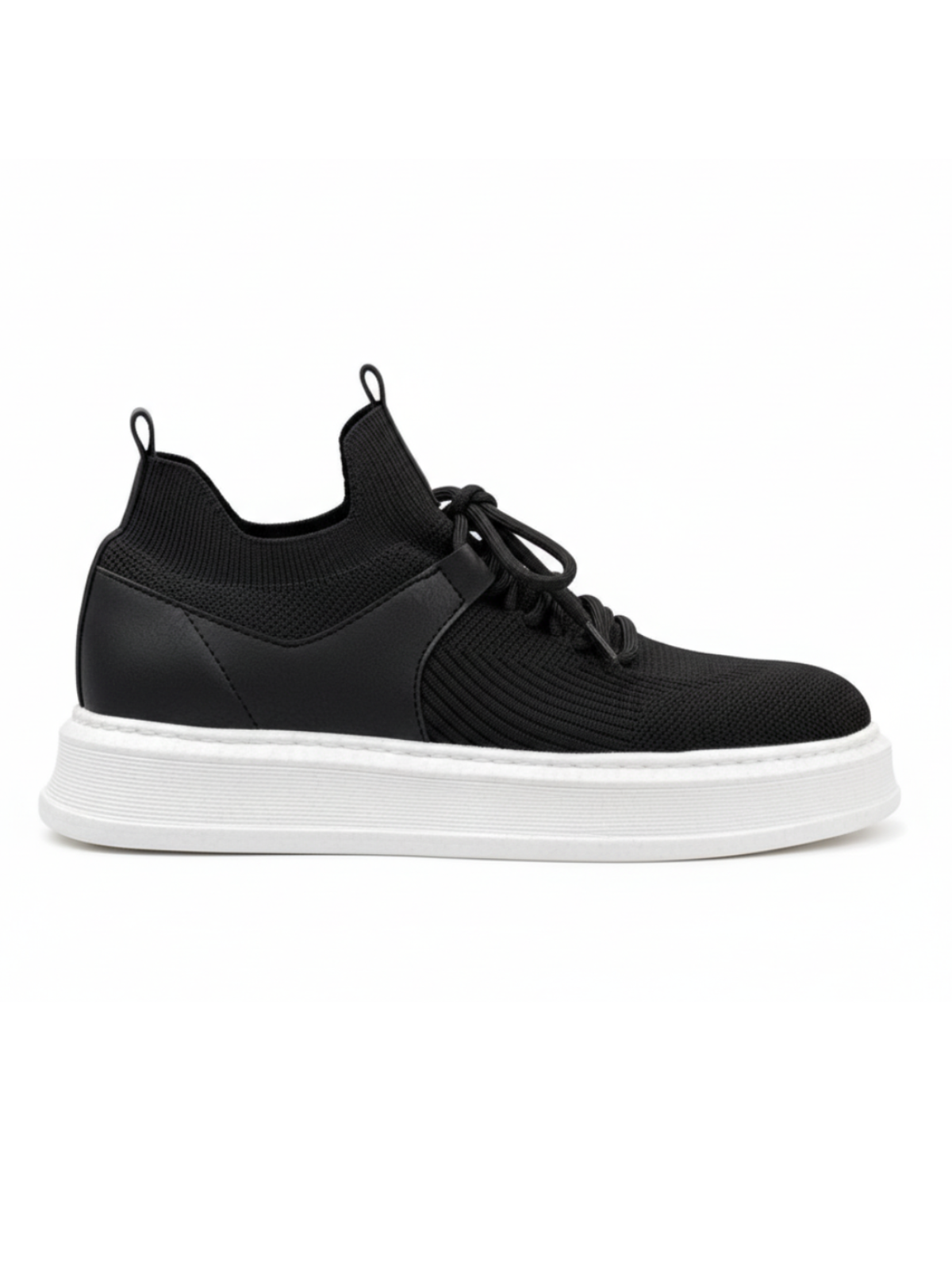 Apollo Moda Men's Madrid Noir White – product view 3