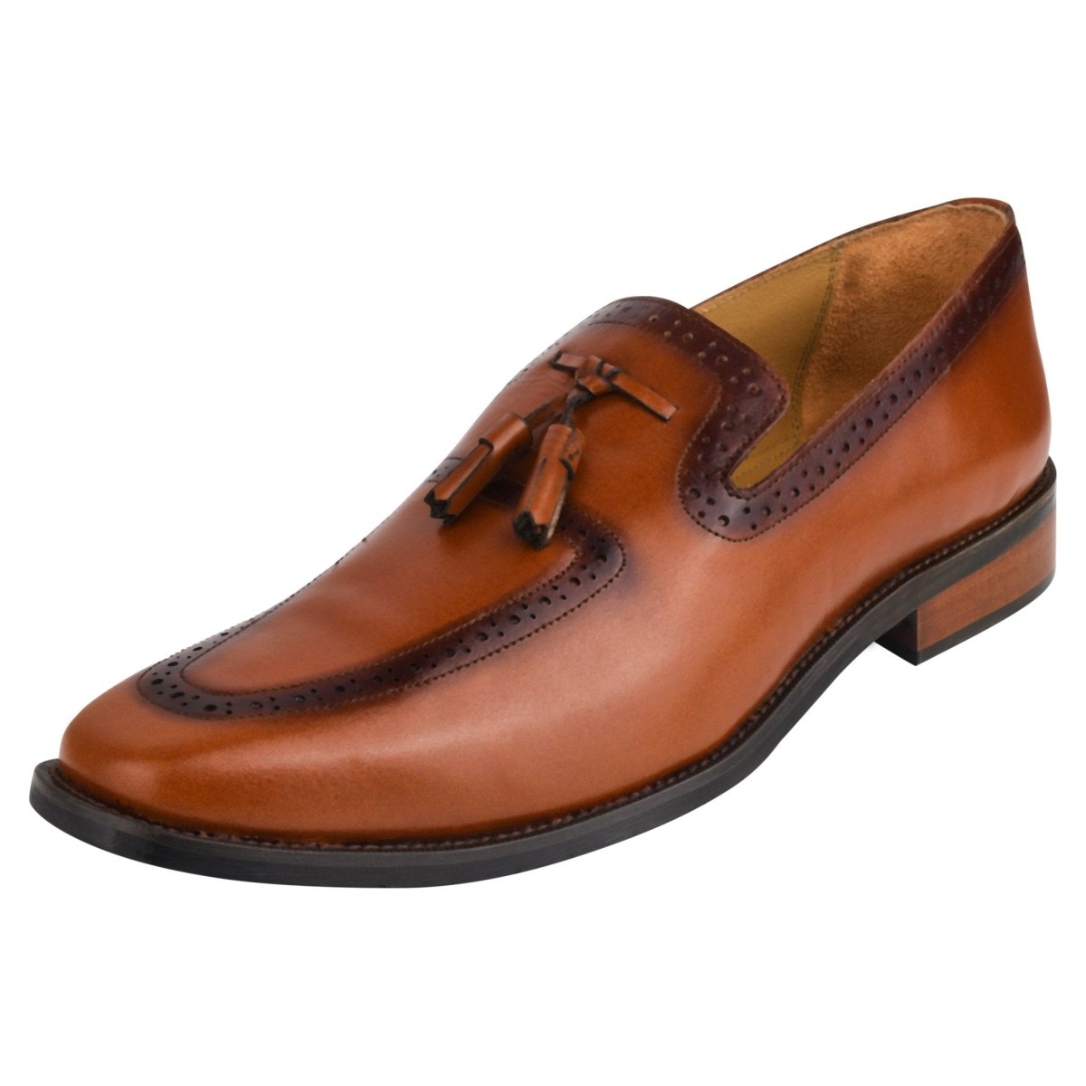 Liberty Zeno Men's Tassel Loafer Leather Shoes