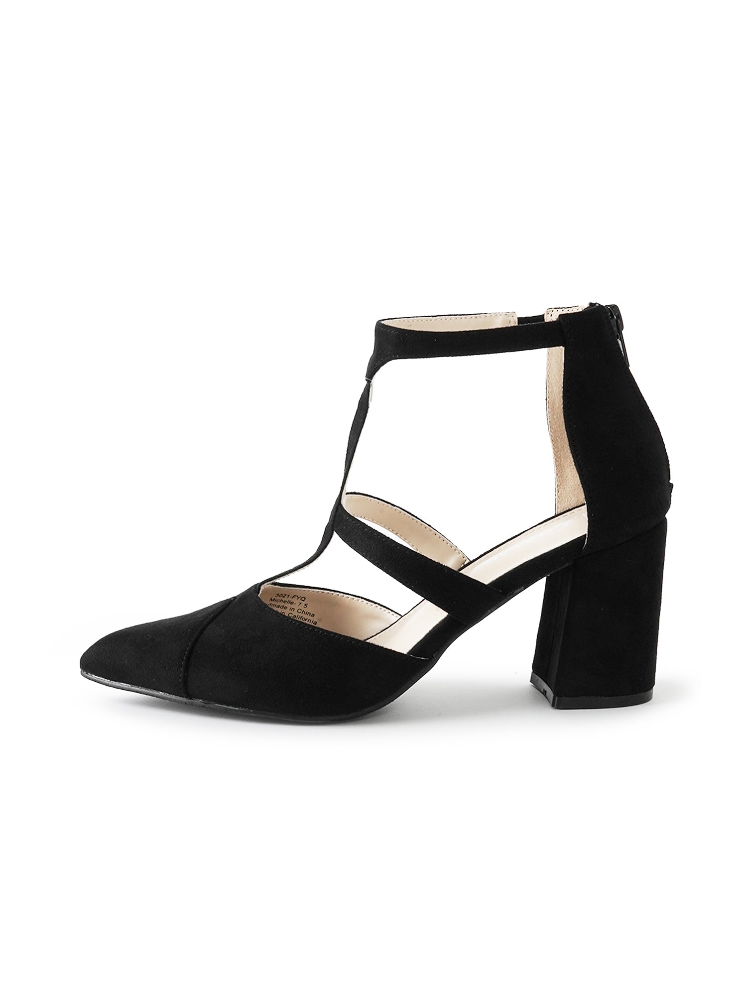 Michelle | Black Suede