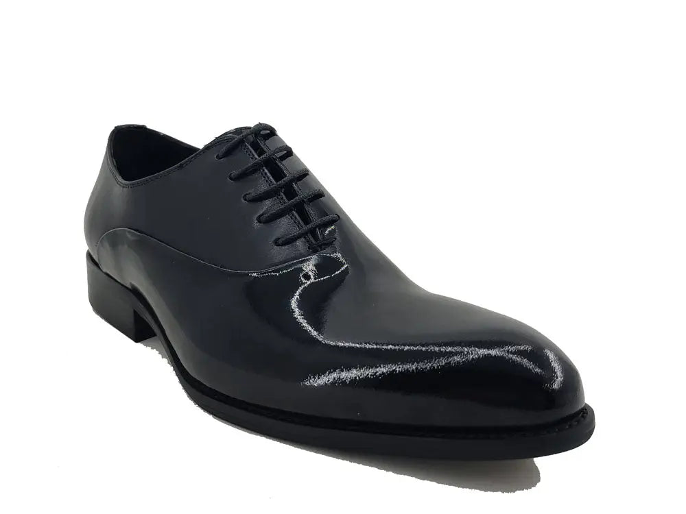 Carrucci Shoes Mix Media Patent Leather Oxford Patent Leather KS479611P