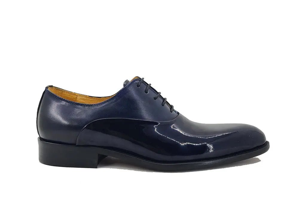 Carrucci Shoes Mix Media Patent Leather Oxford Patent Leather KS479611P