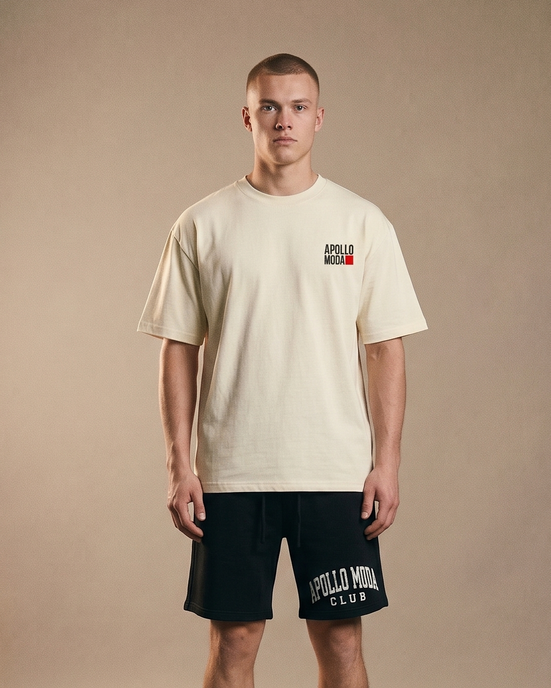 Apollo Moda 'Monkey Business Only' Oversized Graphic Tee – product view 5