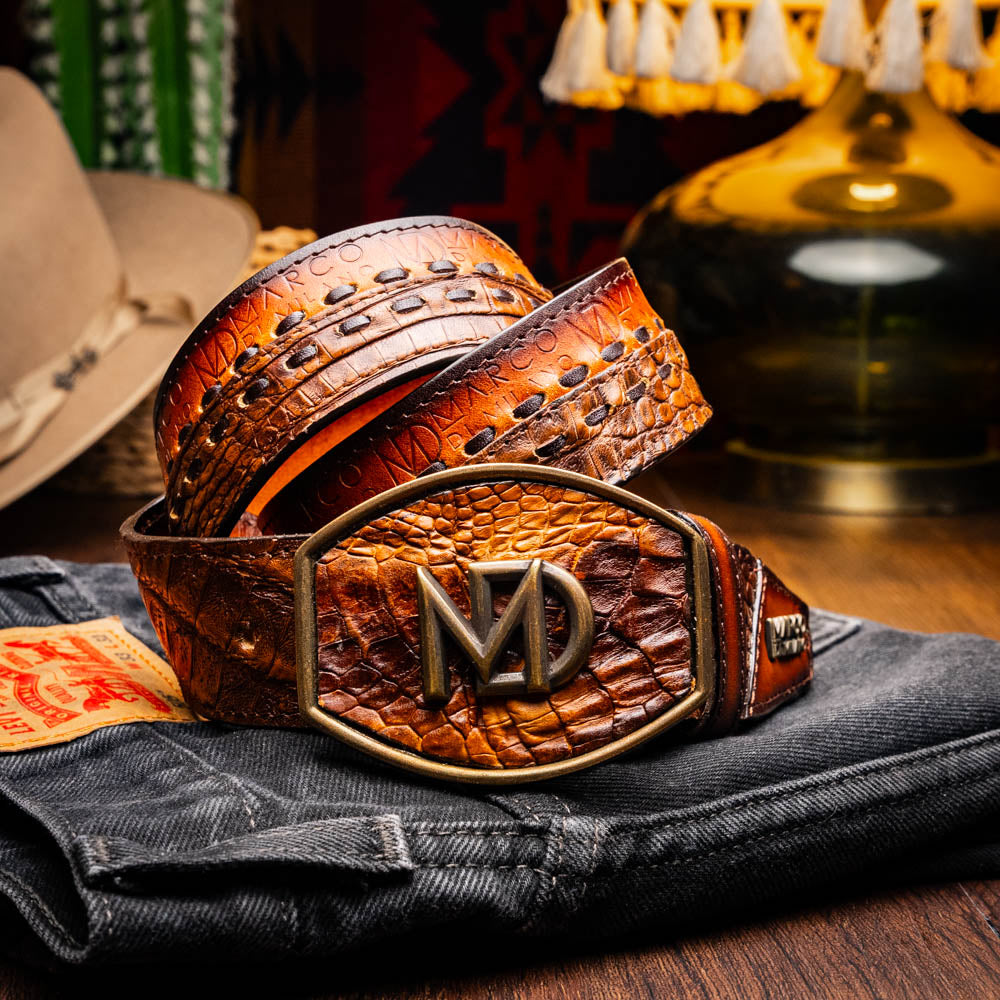 Marco Di Milano Montana Belt Aged Maple – product view 5