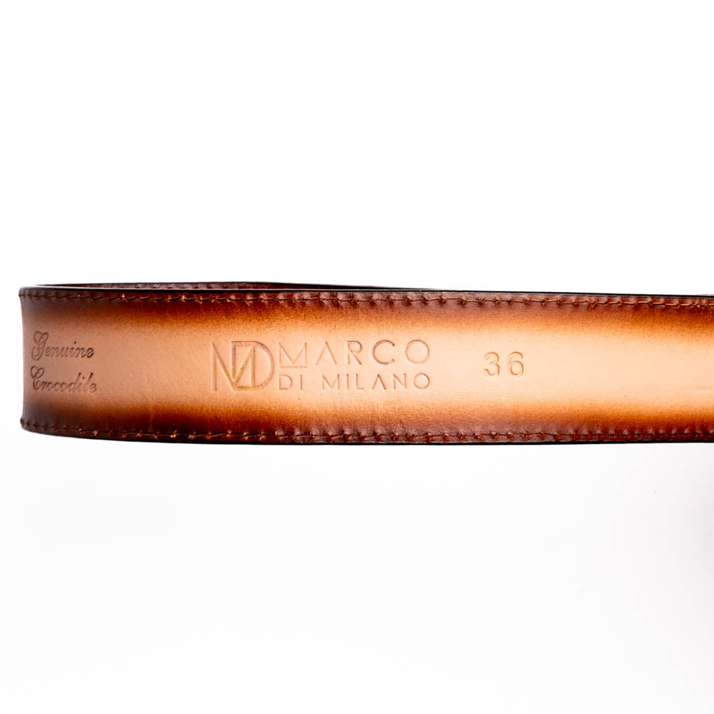Marco Di Milano Montana Belt Stone Brown – product view 3