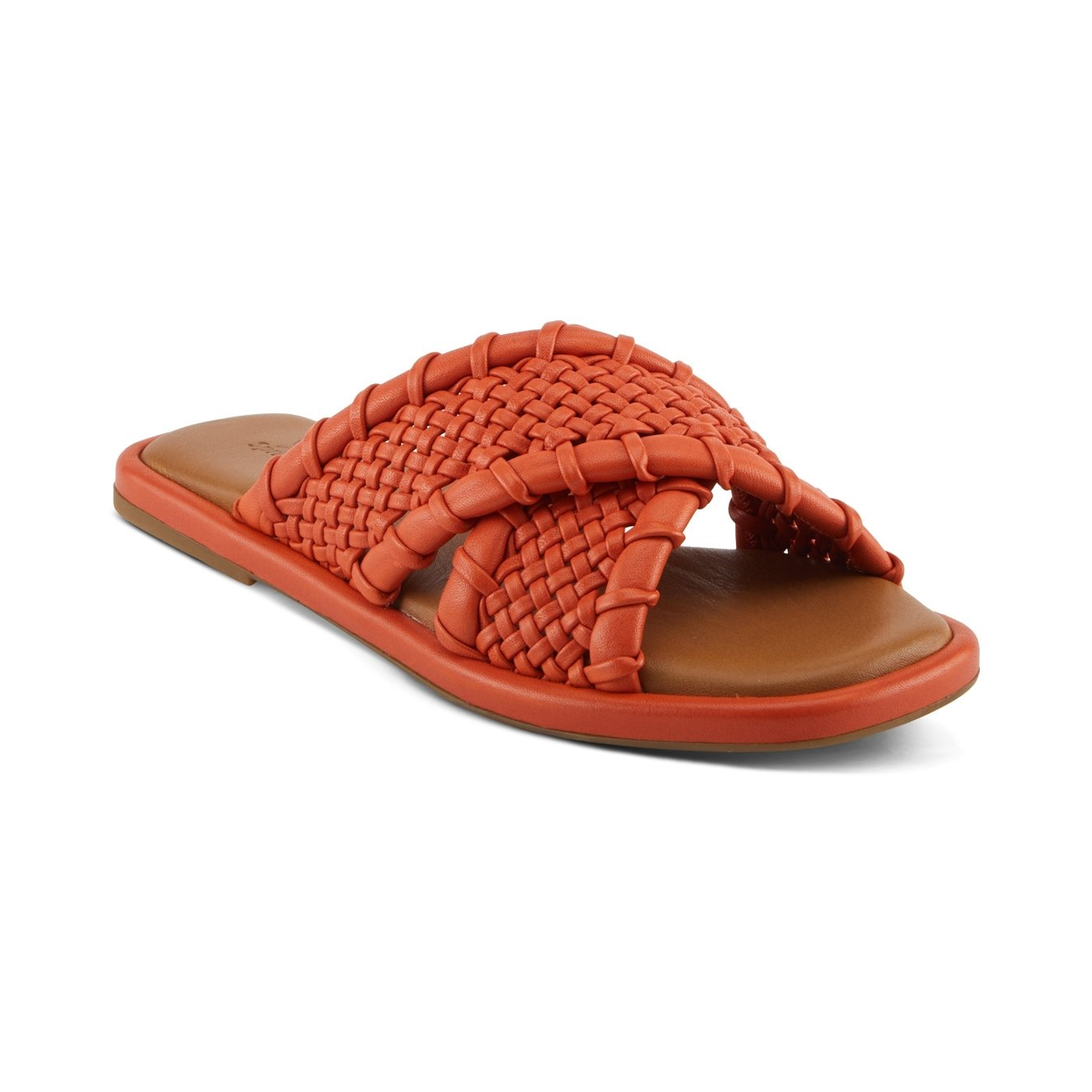 Spring Step Montauk Mango slide, front three-quarter view