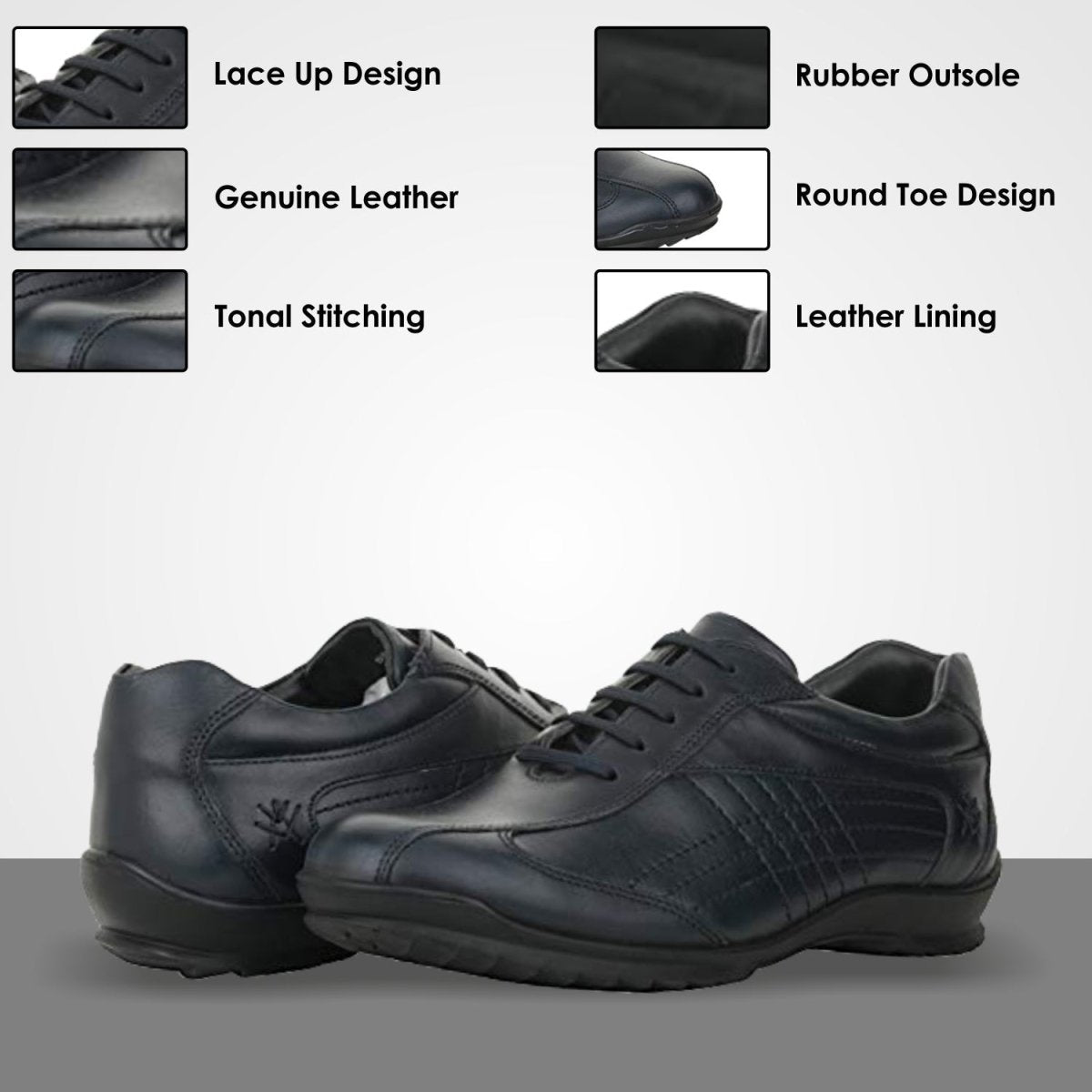 Liberty Zeno Murphy Leather Casual Sneaker Casuals