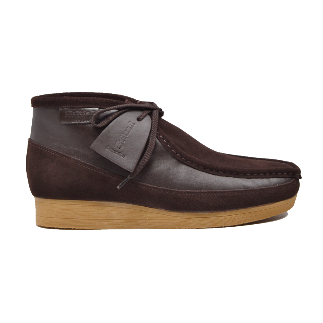 British Walkers New Castle Men's Suede and Leather Casual Shoes view 16