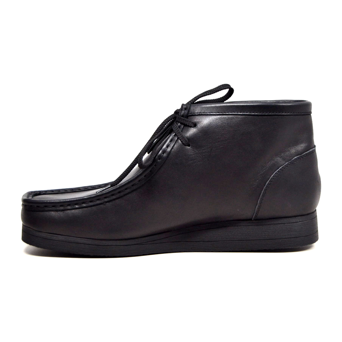 British Walkers New Castle 2 men's Black ankle boots, left-facing side view
