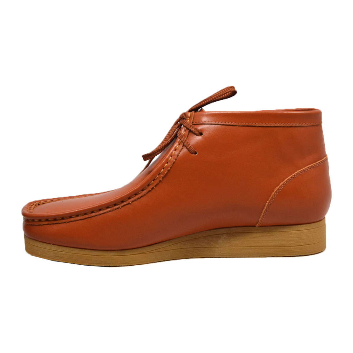 British Walkers New Castle 2 men's Caramel ankle boots, left-facing side view