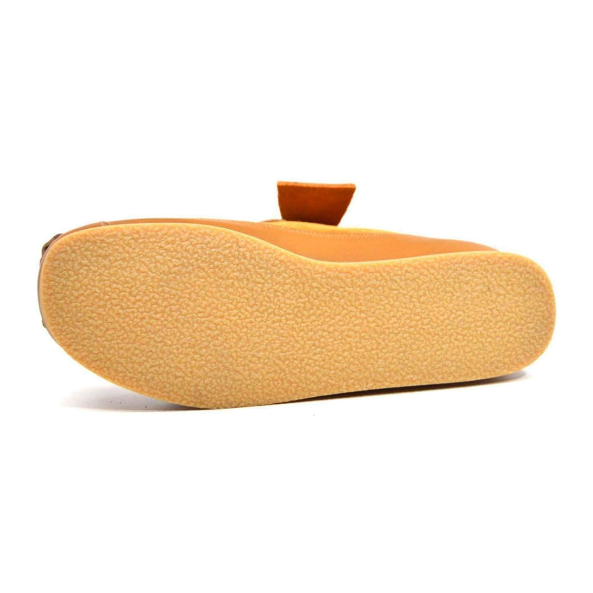 British Walkers New Castle men's golden tan ankle boots, outsole view