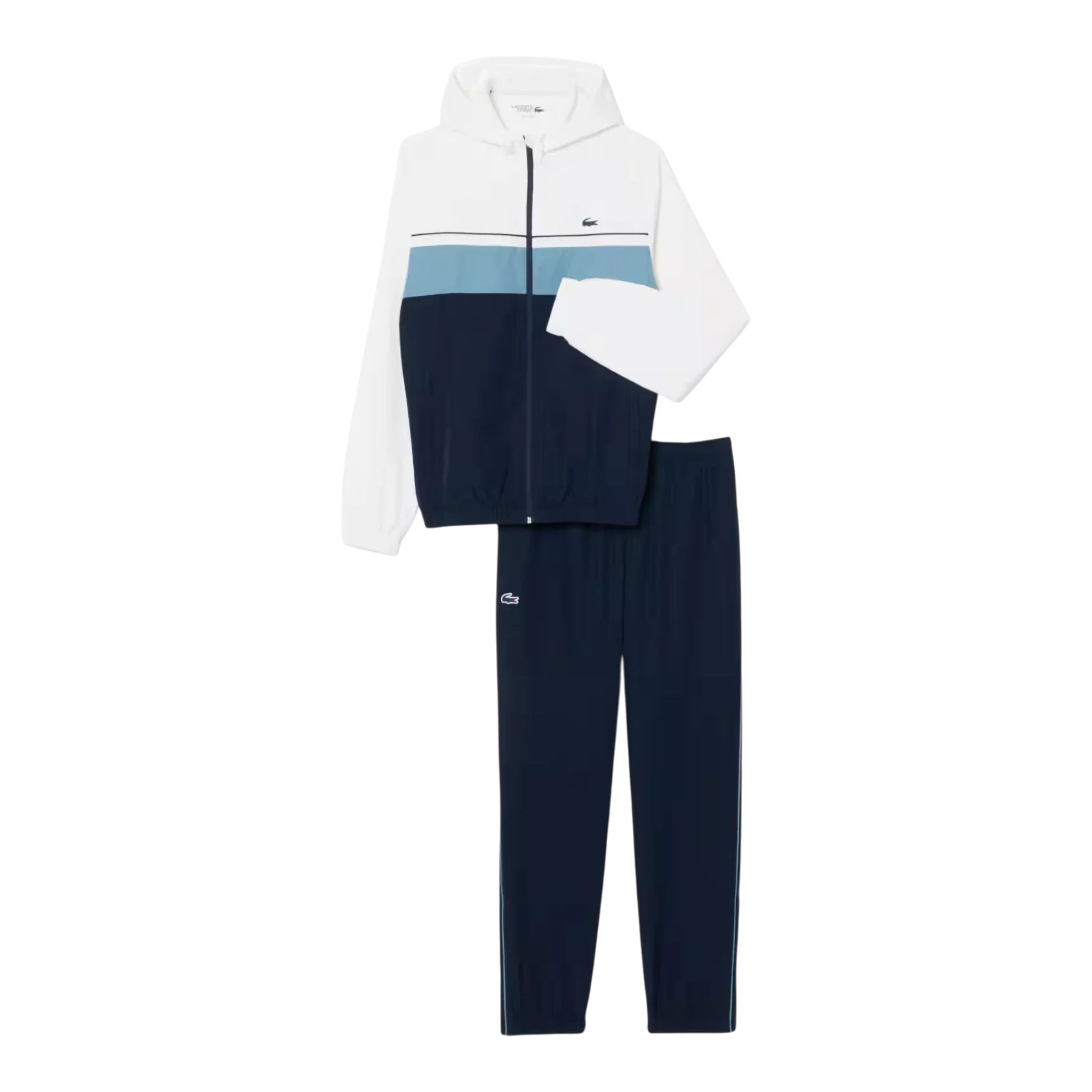 LACOSTE TRACKSUIT MENS NAVY BLUE