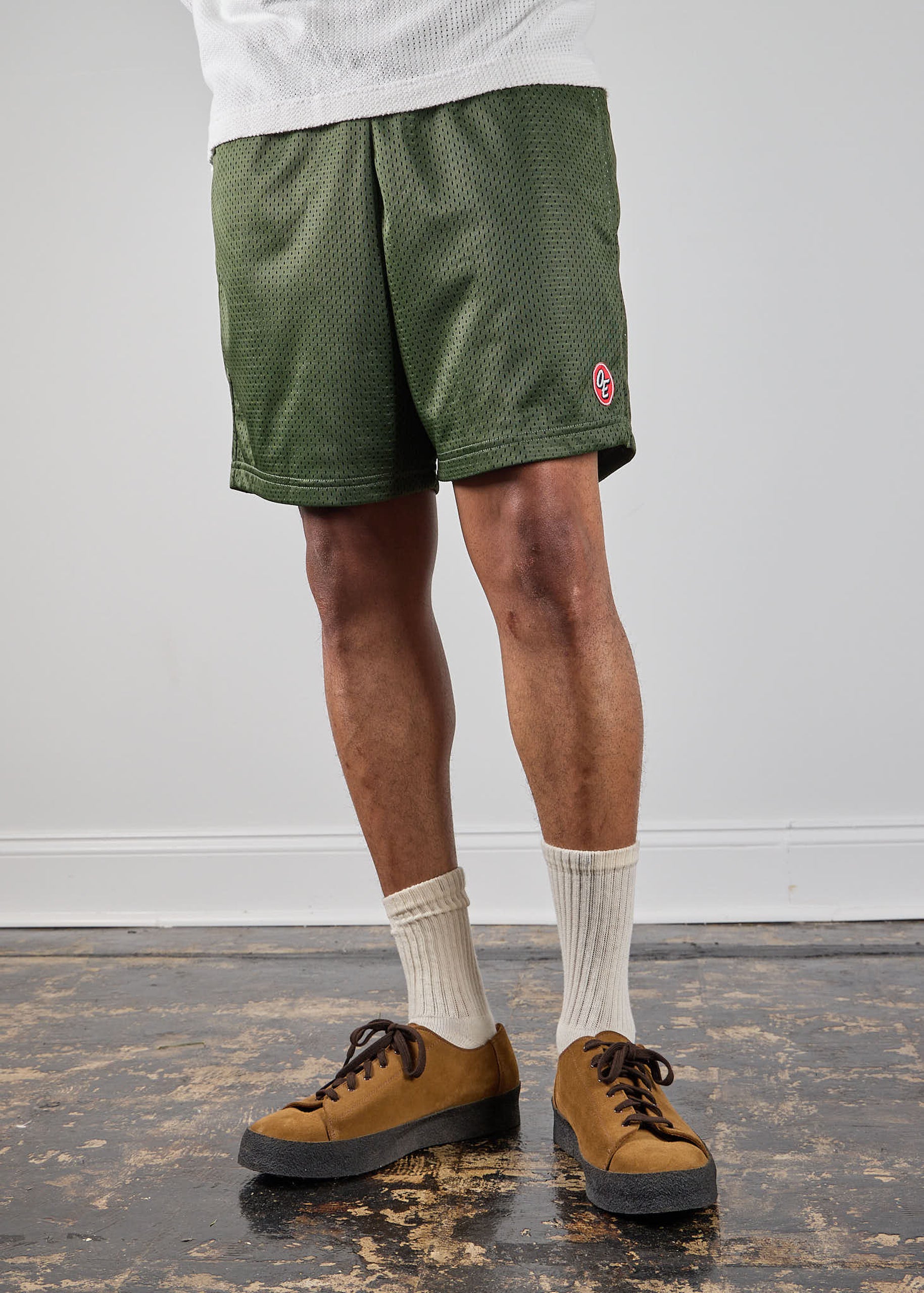 American Trench Classic Mesh Shorts – USA Made Athletic Shorts with Drawstring Waist