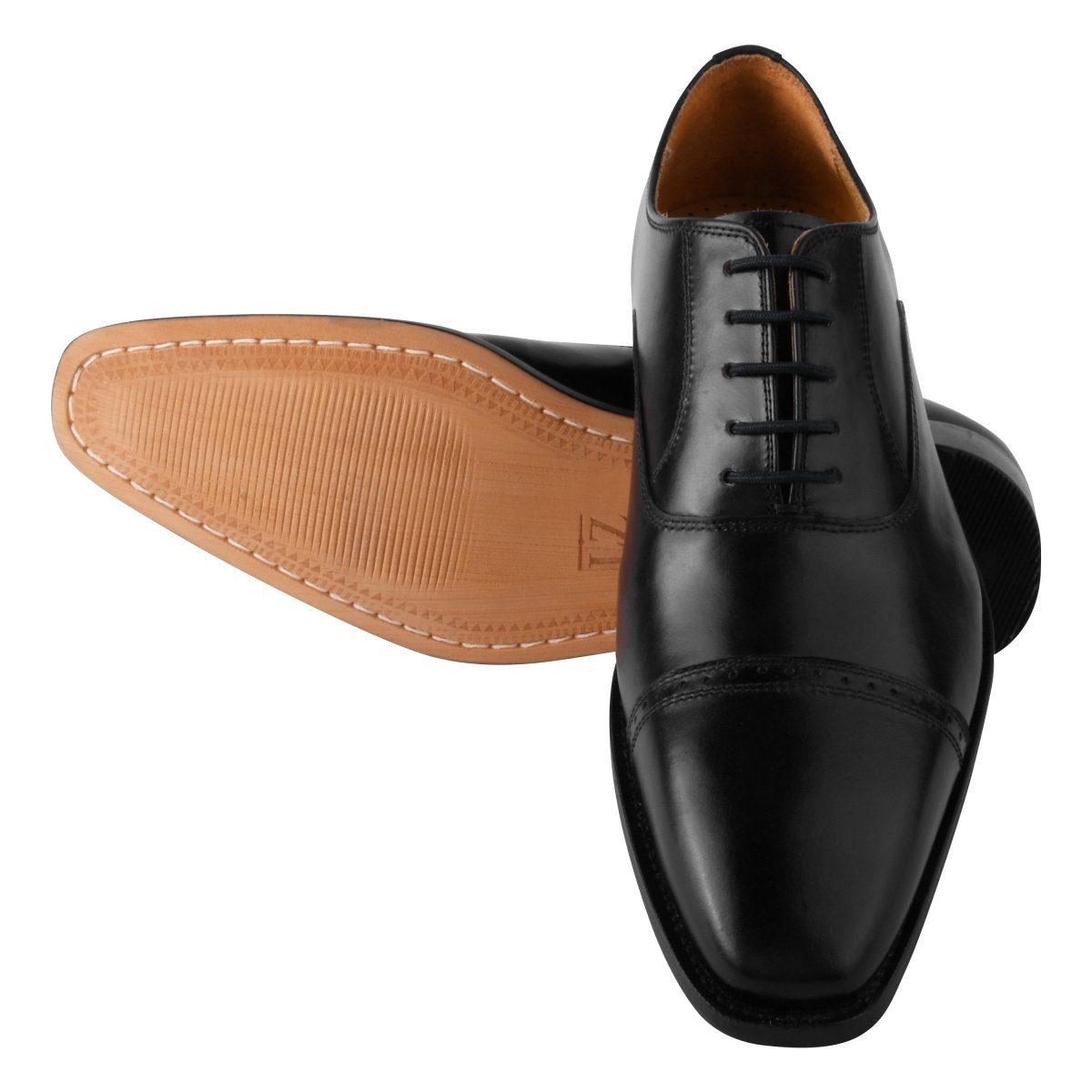 Liberty Zeno Oscar Mens Leather Lace up Oxford Designer Dress Shoes