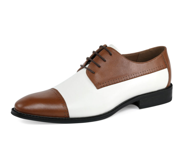 Amali Archer Tan Oxfords — product view 1
