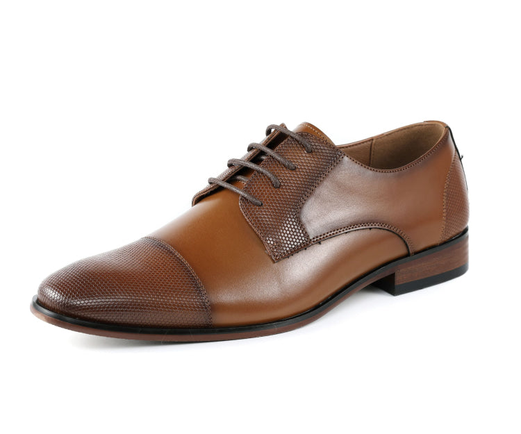 Amali Russo Cognac Oxfords — product view 1