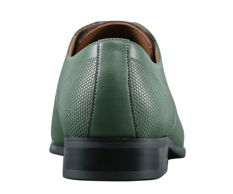 Amali Russo Green Oxfords — product view 5
