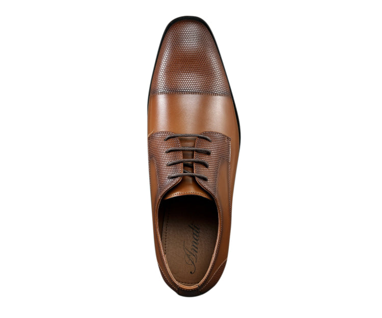Amali Russo Cognac Oxfords — product view 3