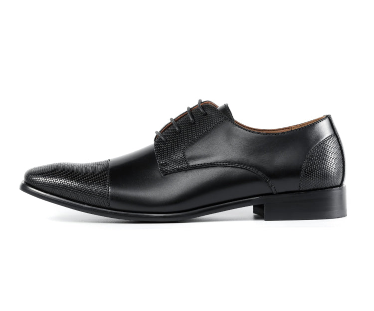 Amali Russo Black Oxfords — product view 2