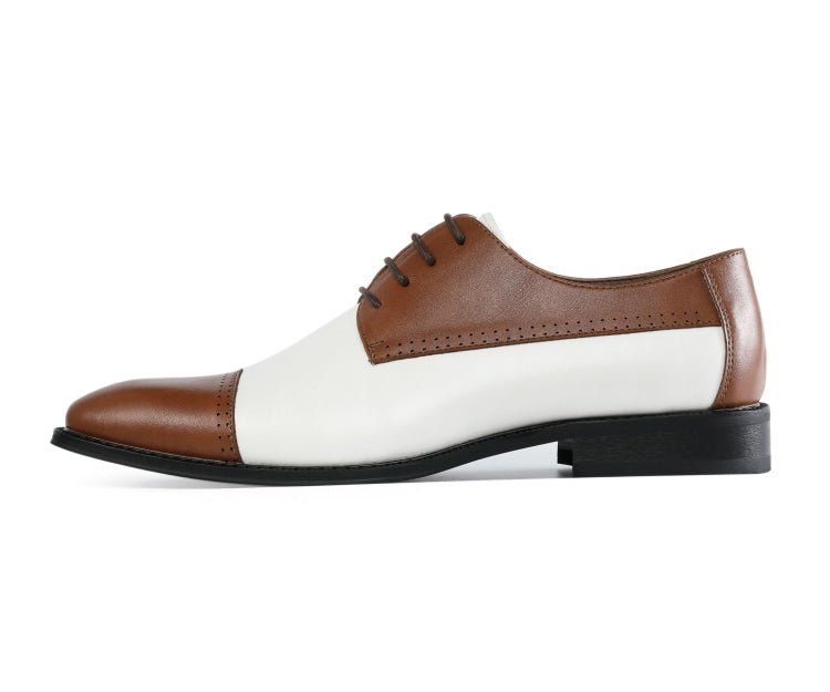 Amali Archer Tan Oxfords — product view 2