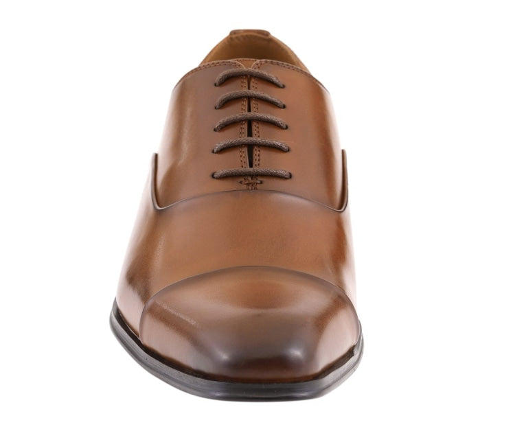 Amali Zyon Cognac Oxfords — product view 4