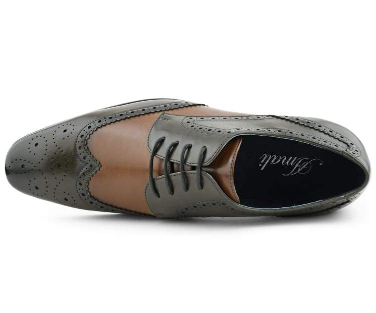 Amali Arturo Olive Green Loafers — product view 4