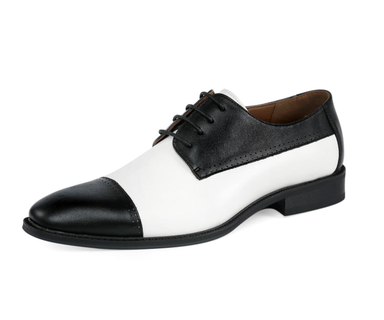 Amali Archer Black/White Oxfords — product view 1