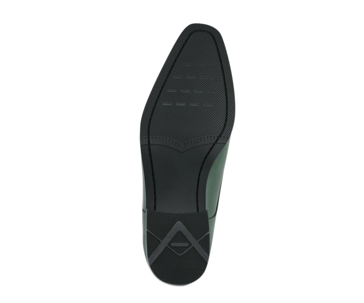 Amali Russo Green Oxfords — product view 6