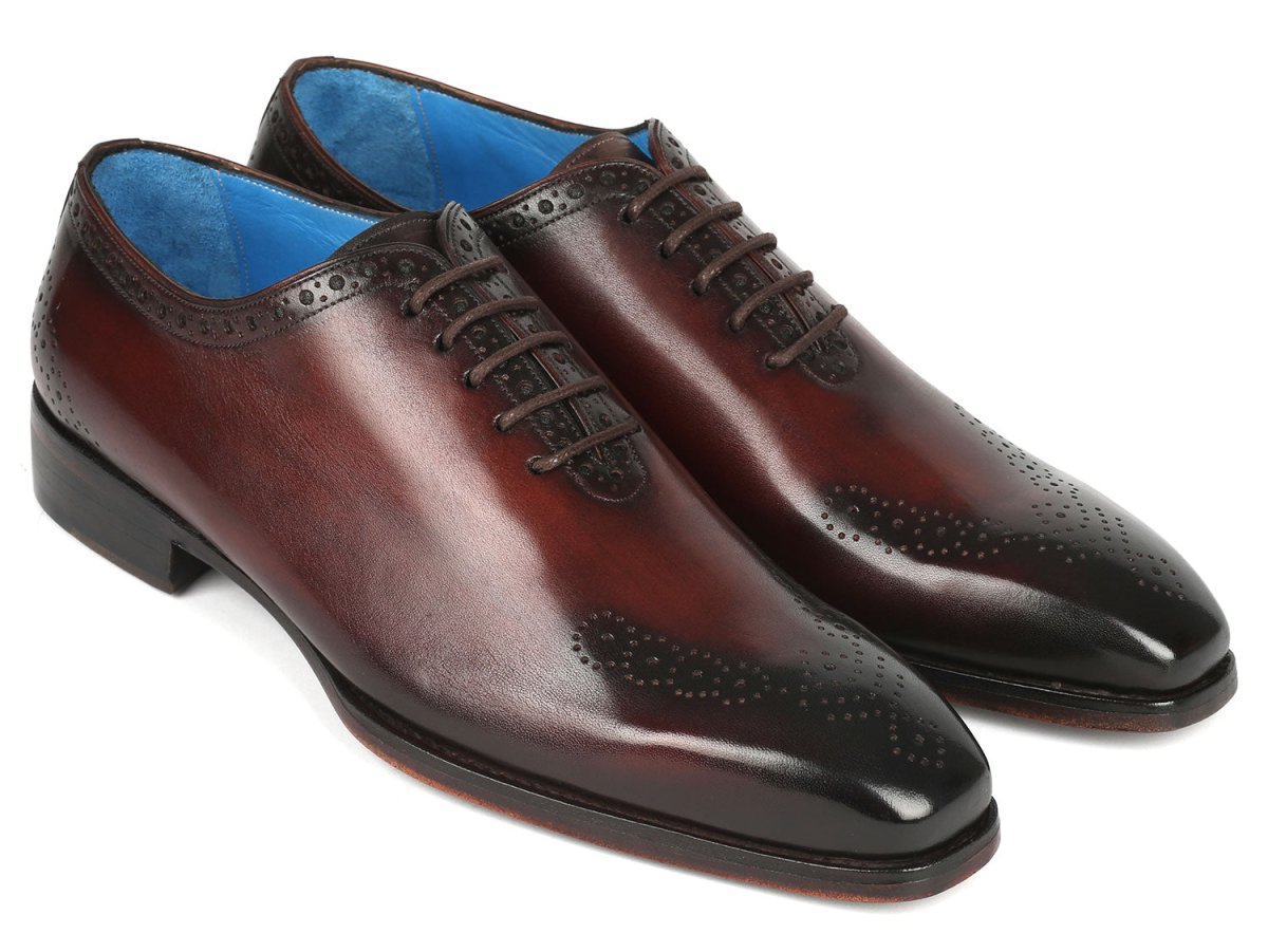 Paul Parkman Goodyear Welted nched Oxfords Brown