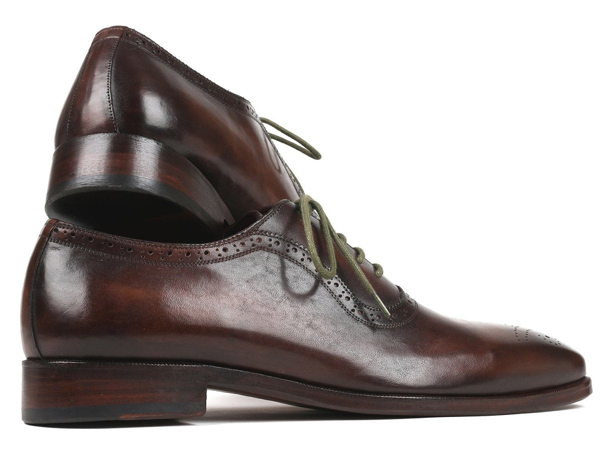 Paul Parkman Men's Brown Medallion Toe Oxfords (IDFS78BW)