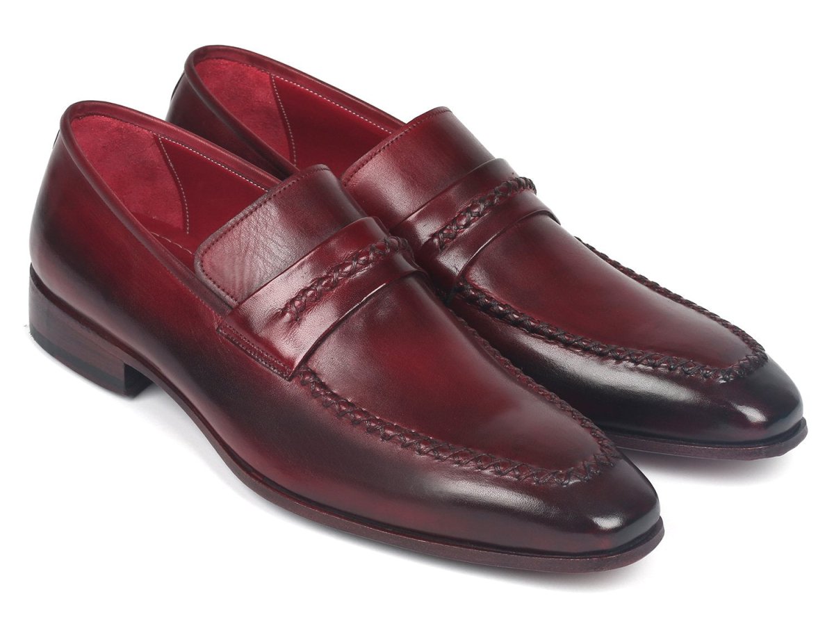 Paul Parkman Men's Loafers Bordeaux (ID068 BRD)