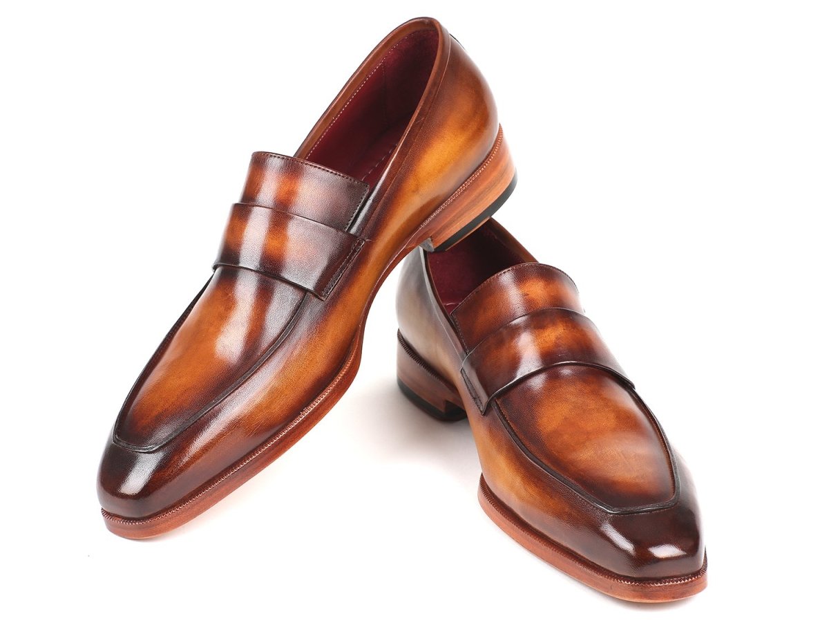 Paul Parkman Men's Loafers Brown (ID093 - BRW)