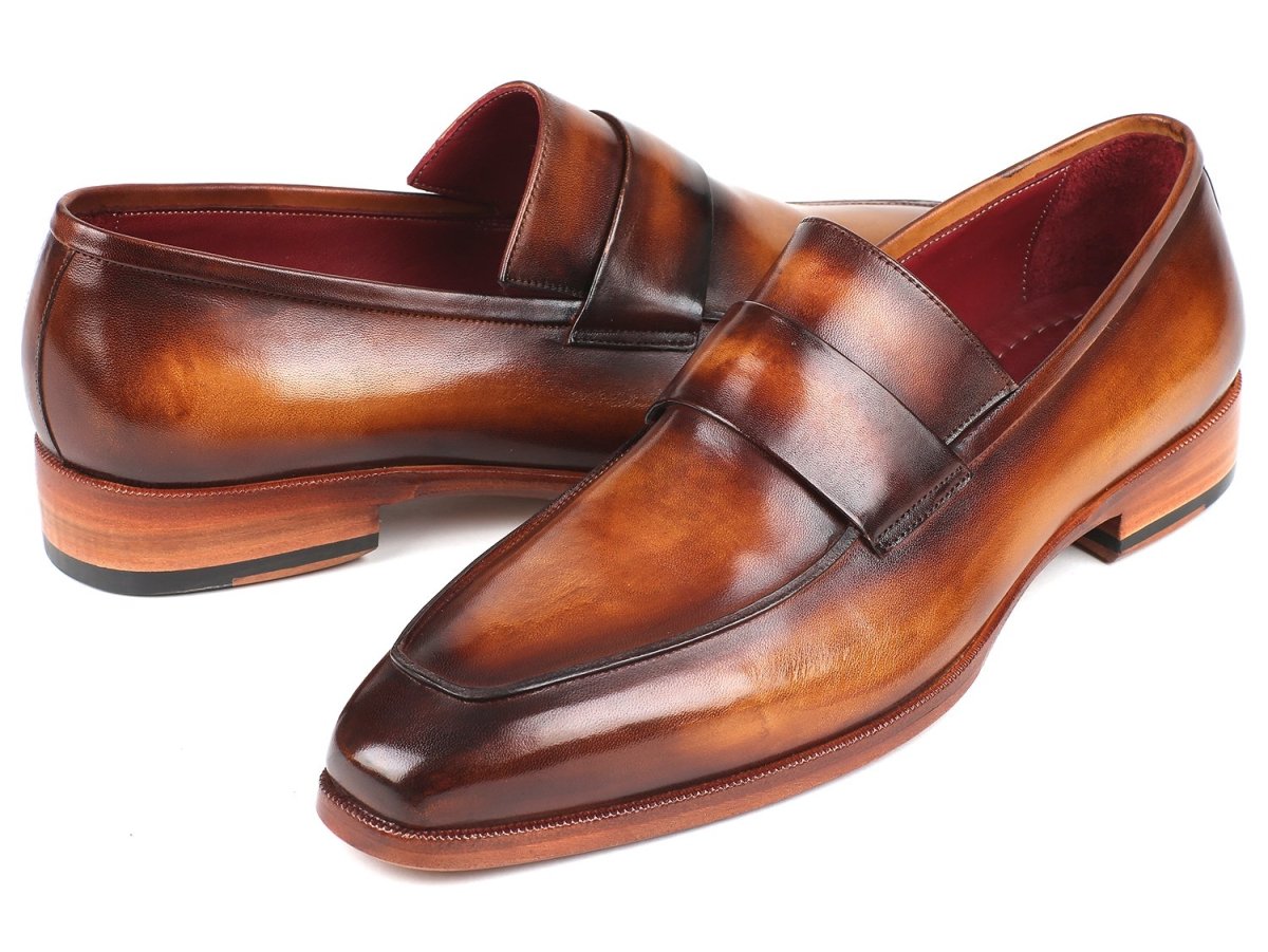 Paul Parkman Men's Loafers Brown (ID093 - BRW)