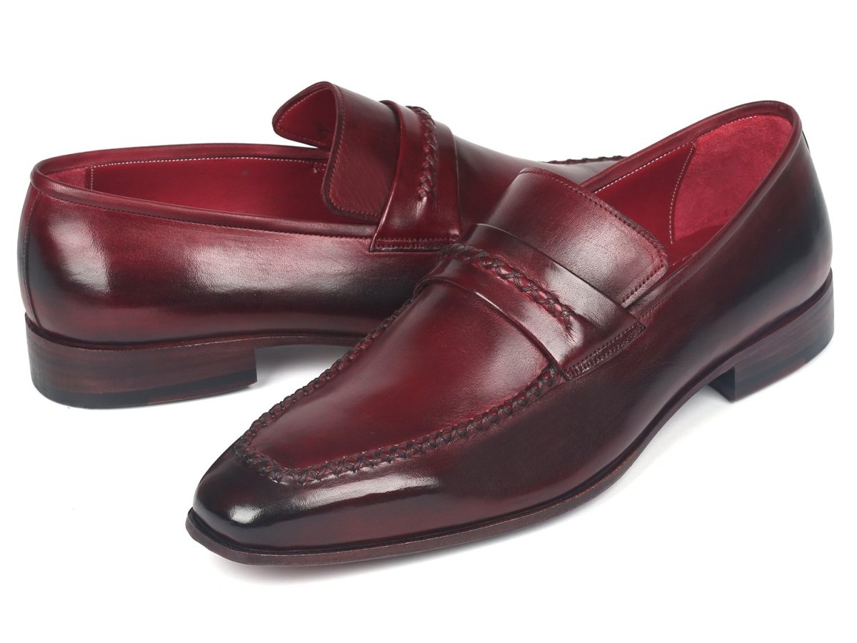 Paul Parkman Men's Loafers in Bordeaux