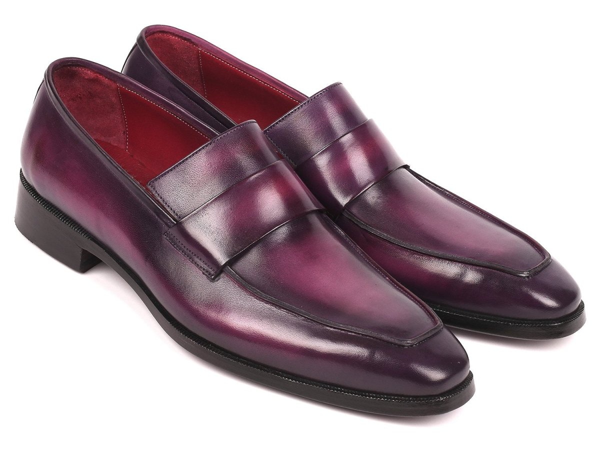 Paul Parkman Men's Loafers Purple (ID93PR814)