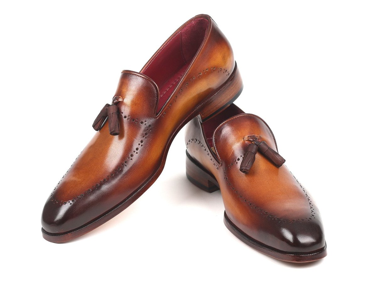 Paul Parkman Men's Tassel Loafer Brown (ID66T81 BRW)
