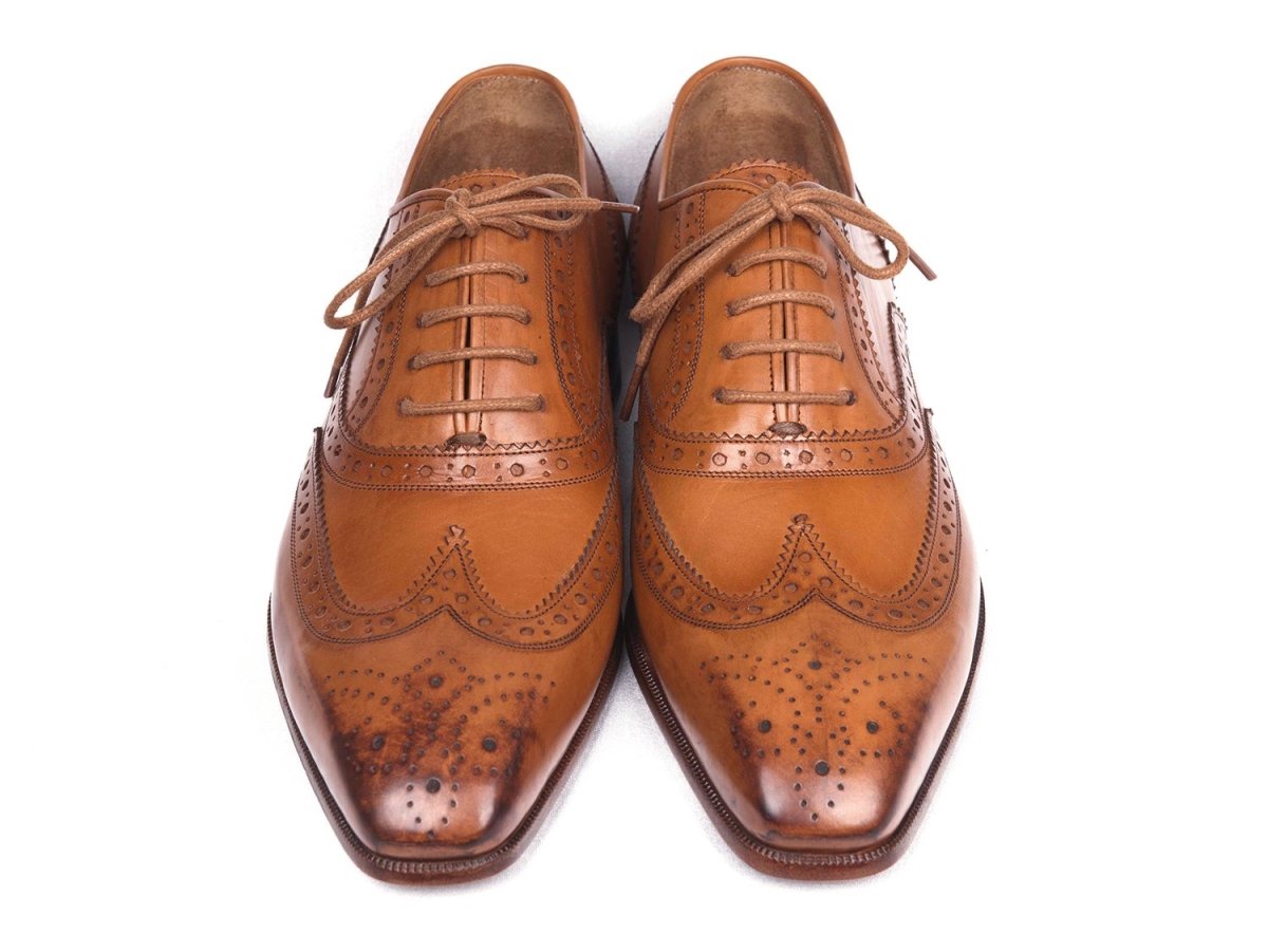 Paul Parkman Wingtip Oxfords Cognac (ID5447 - CGN)