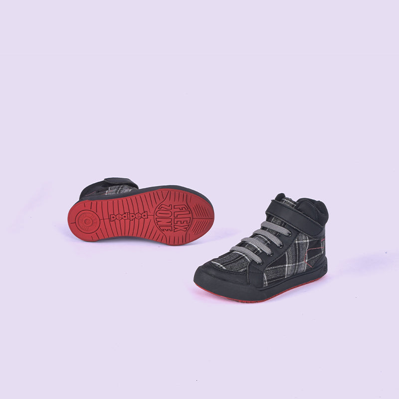 Logan - Flex® | Black Plaid