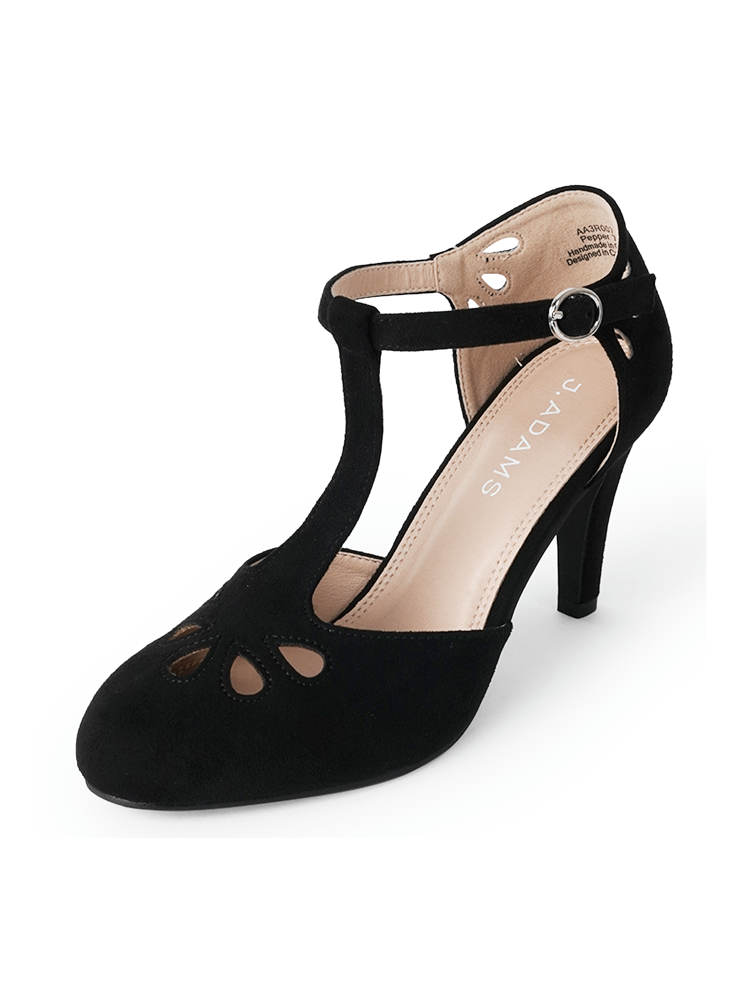 Pepper | Black Suede