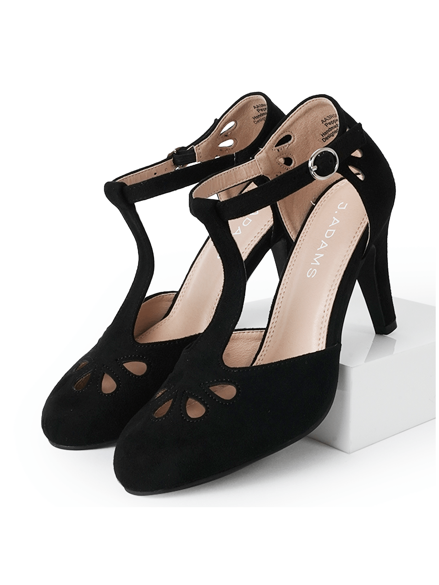 Pepper | Black Suede