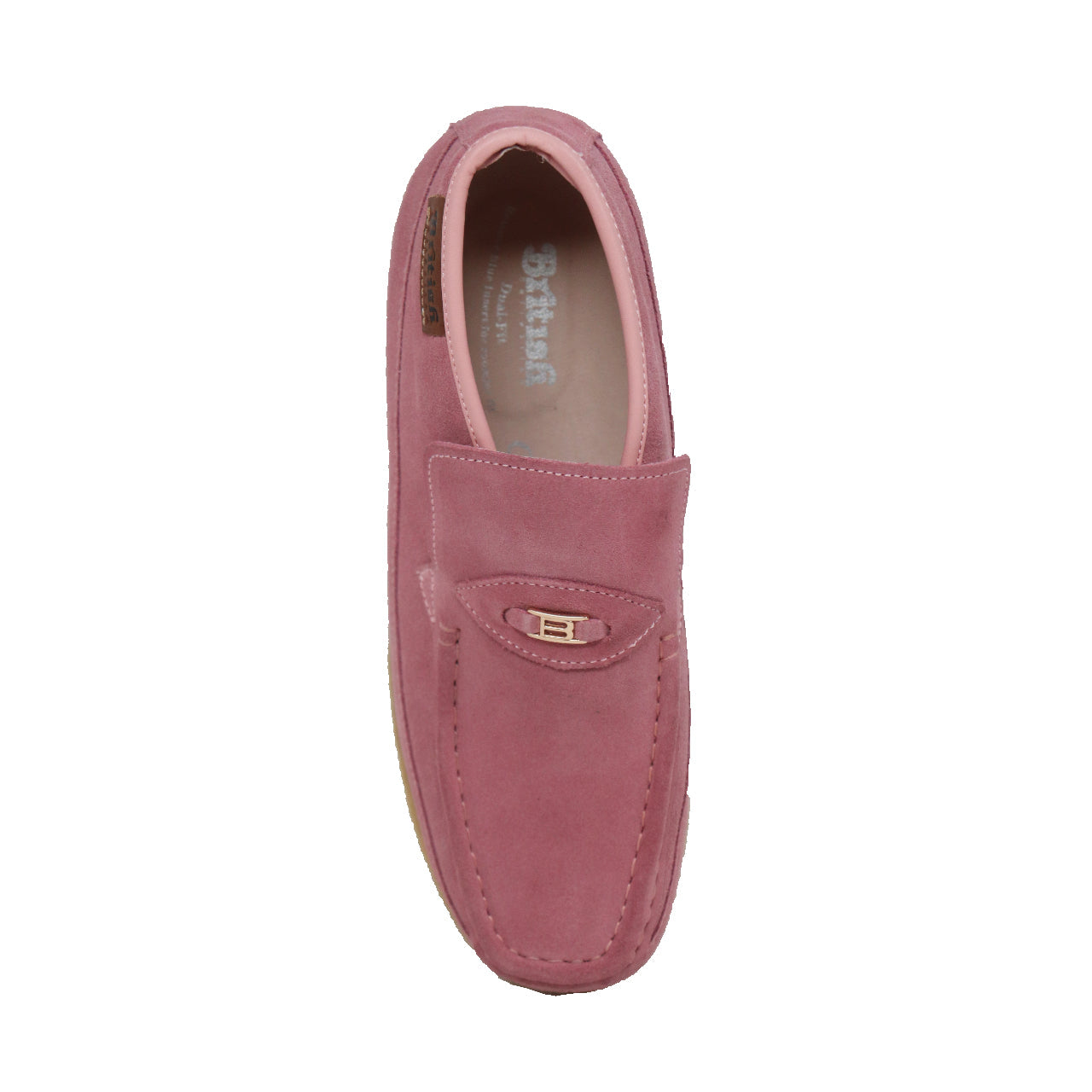 British Walkers BWB Men's Suede Slip On Shoes view 28