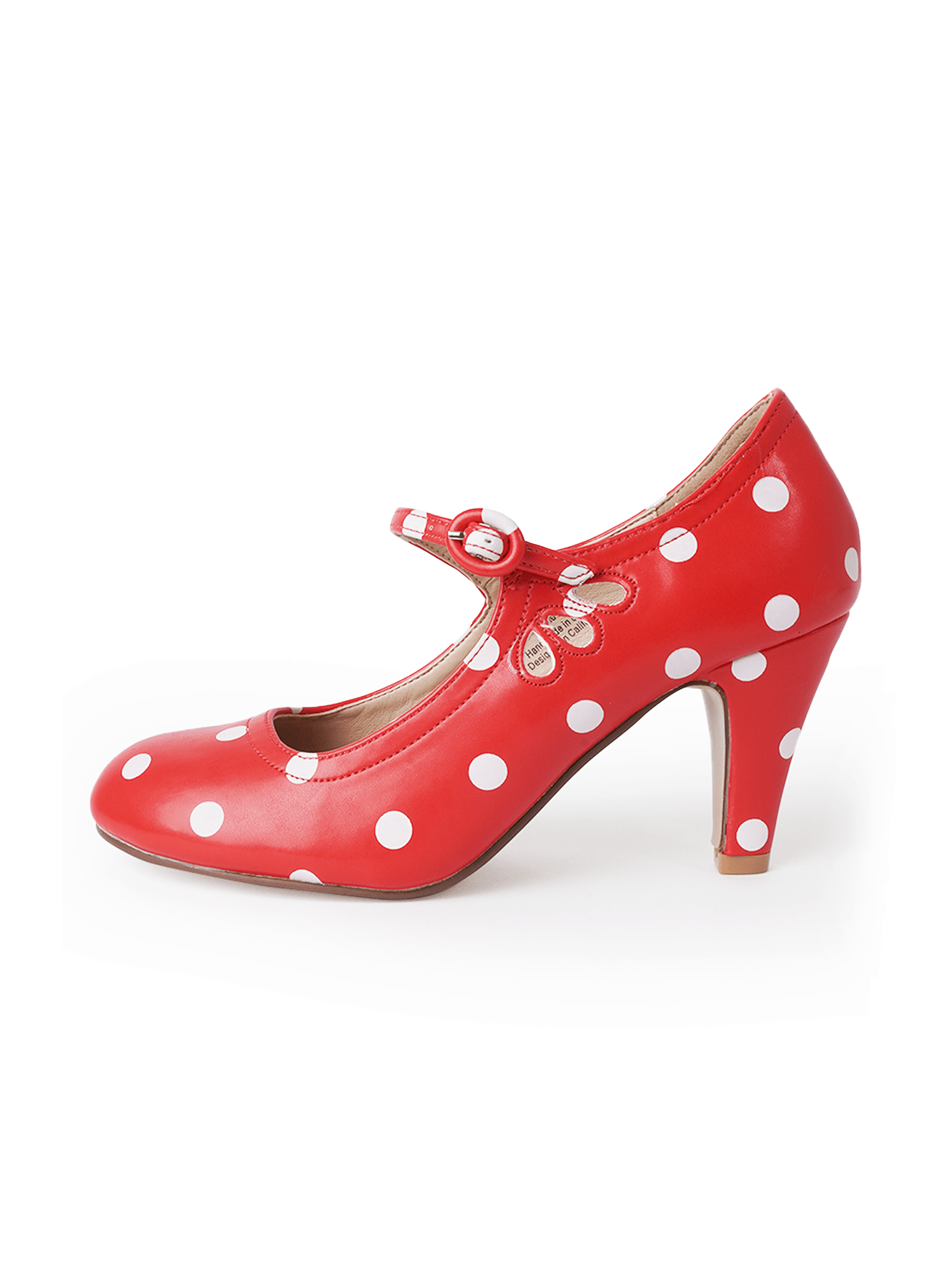Pixie | Red/White Polka Dot