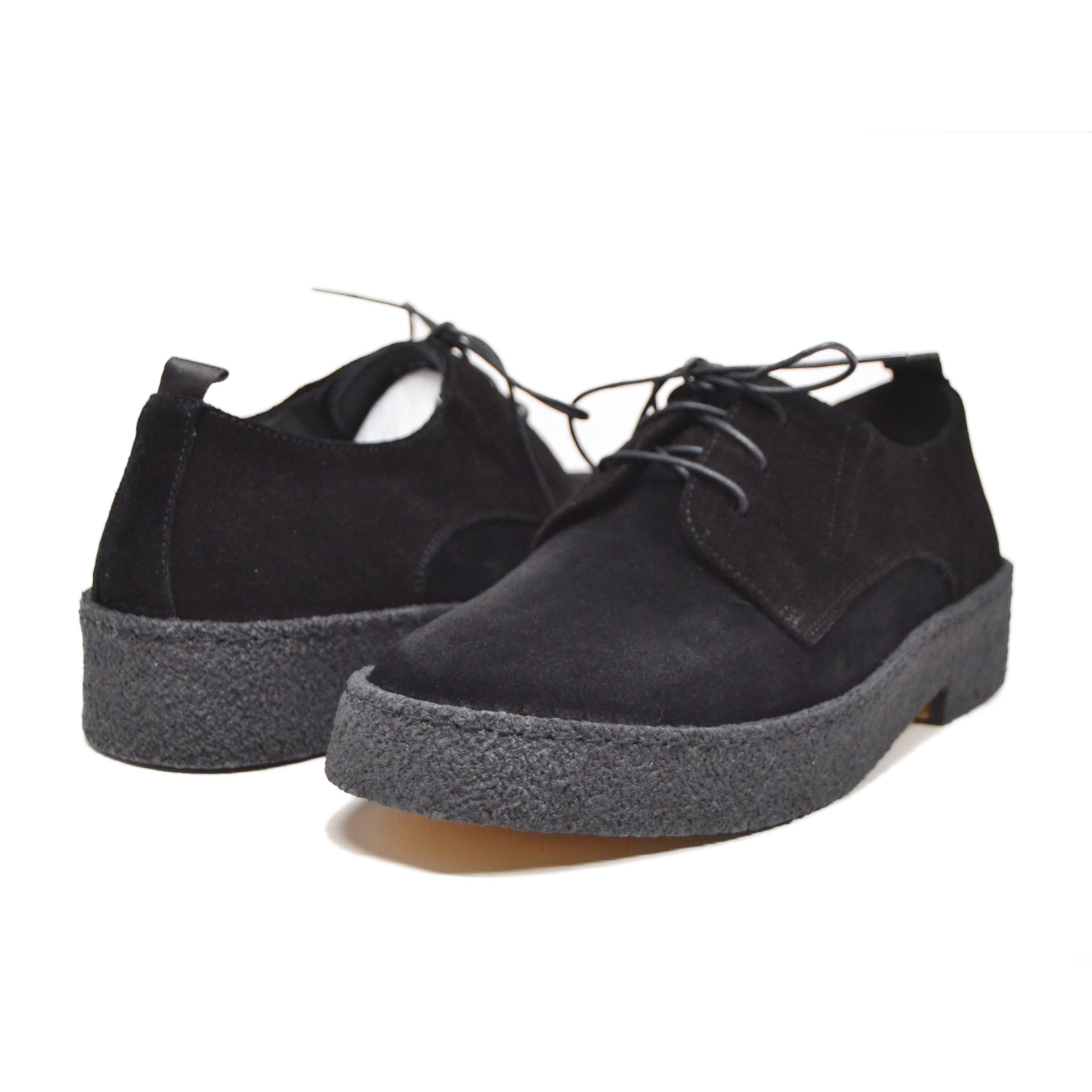 British Walkers Playboy Original Men's Low Cut Suede Shoes with Crepe Sole view 1