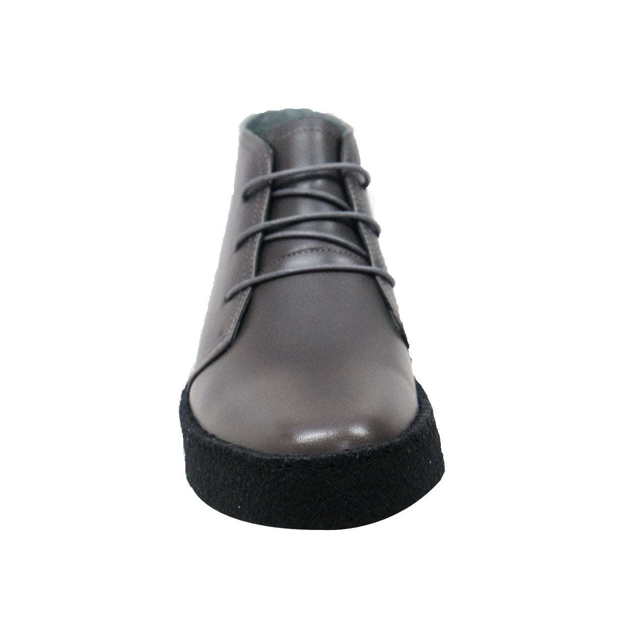 British Walkers Playboy Original Men's High Top Black Leather Shoes with Gummy Soles view 31