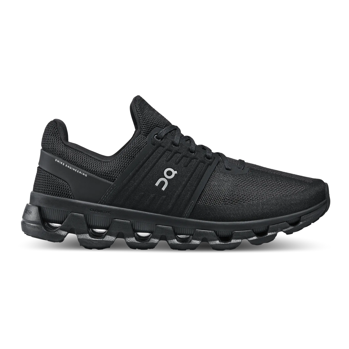 On Men's Cloudswift 3 AD Running Shoes — Black – product view 1