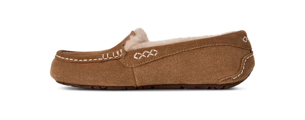 UGG Ansley Womens Slippers — Chestnut Suede