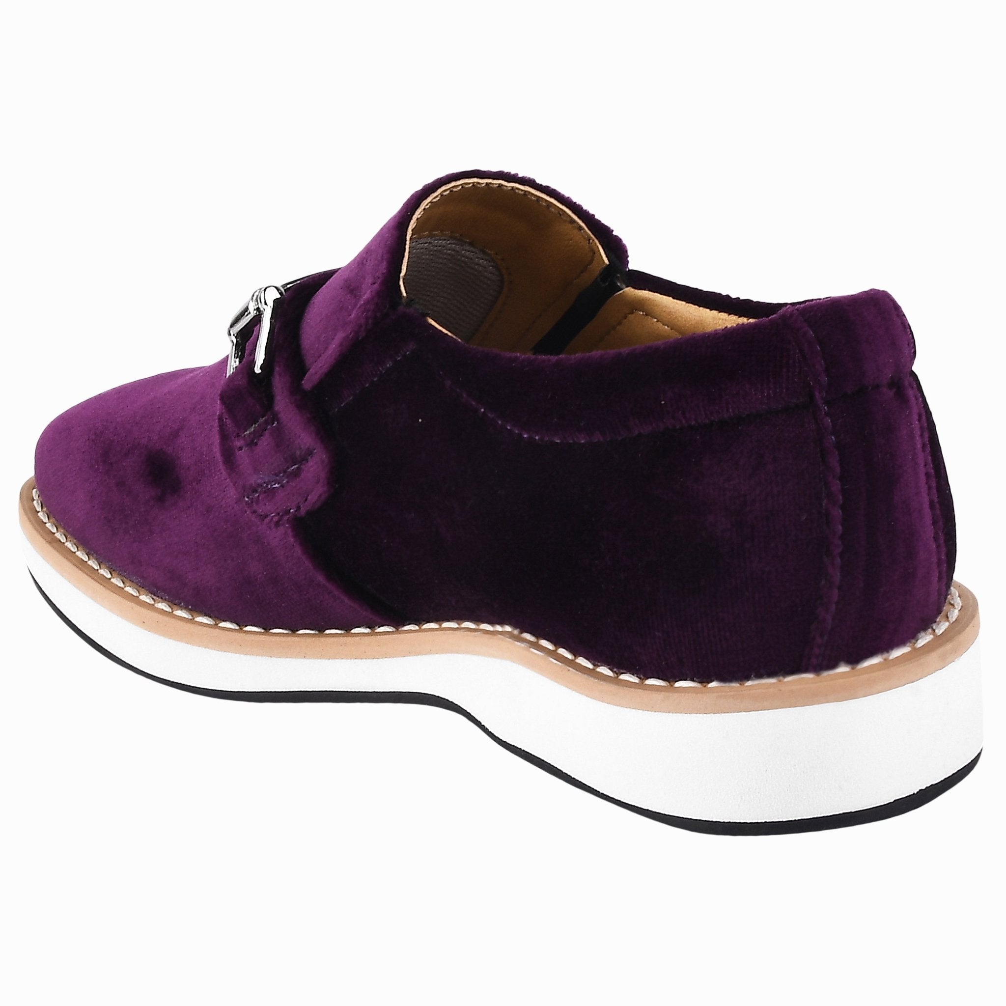 Liberty Zeno Rachel Kids Velvet Buckle semi casual Loafer view 44