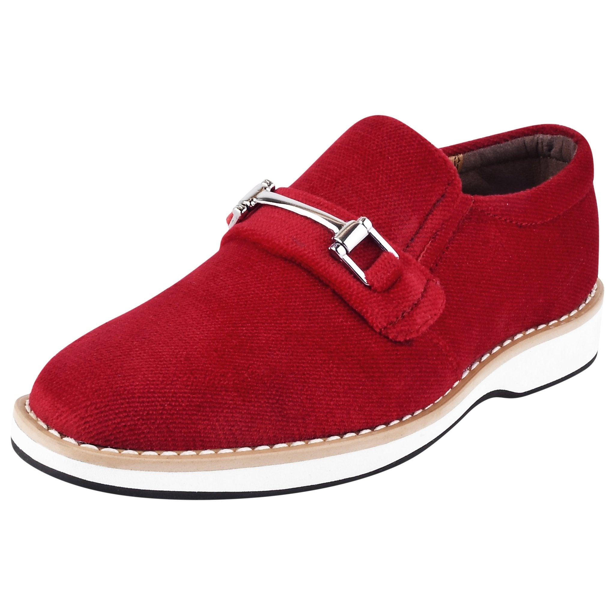 Liberty Zeno Rachel Kids Velvet Buckle semi casual Loafer view 9