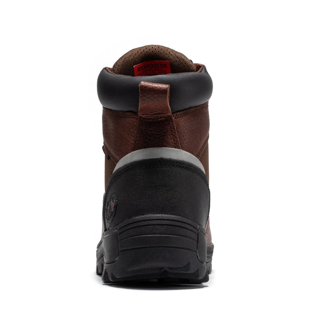 ROCKROOSTER Daviston 6 inch Brown Composite Toe Waterproof Work Boots AT872 – product view 4