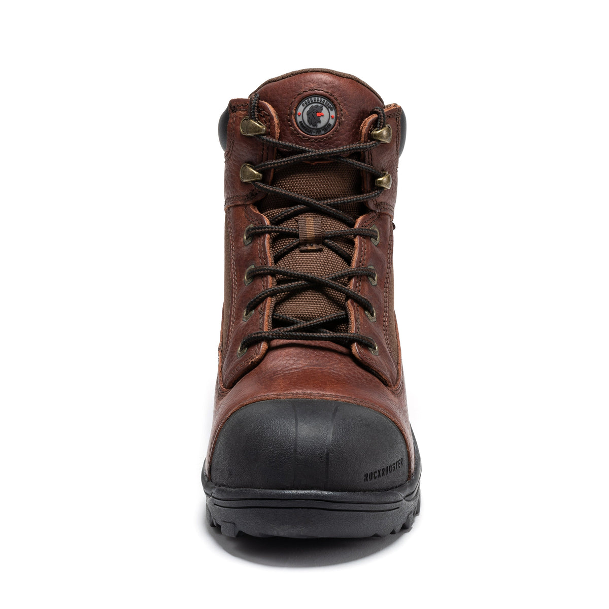 ROCKROOSTER Daviston 6 inch Brown Composite Toe Waterproof Work Boots AT872 – product view 7