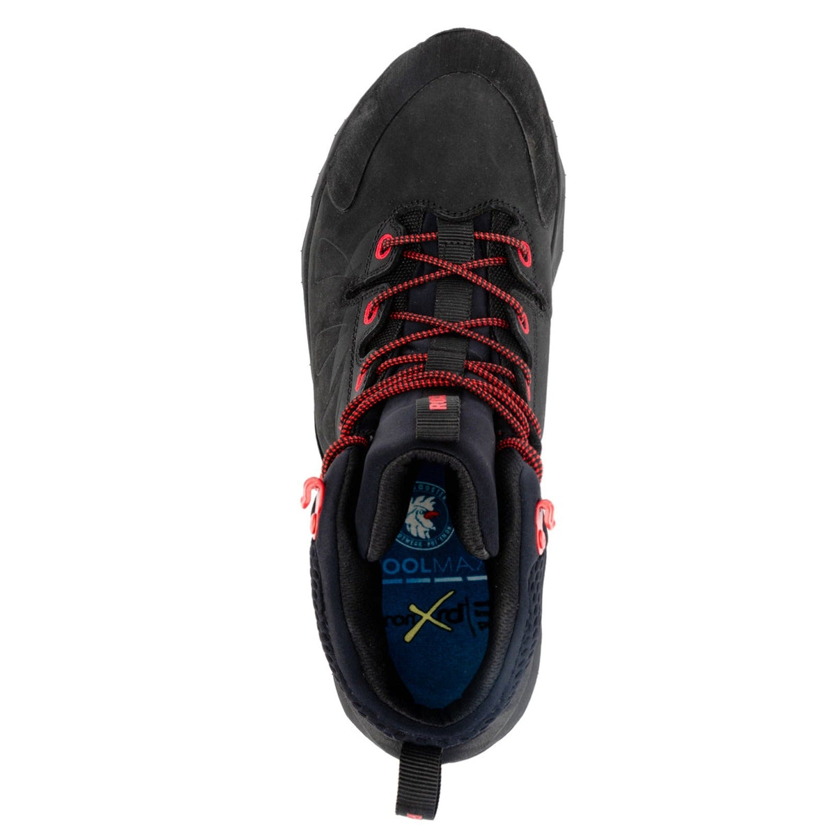 ROCKROOSTER Farmington Black 6 Inch Waterproof Hiking Boots with VIBRAM® Outsole OC21034